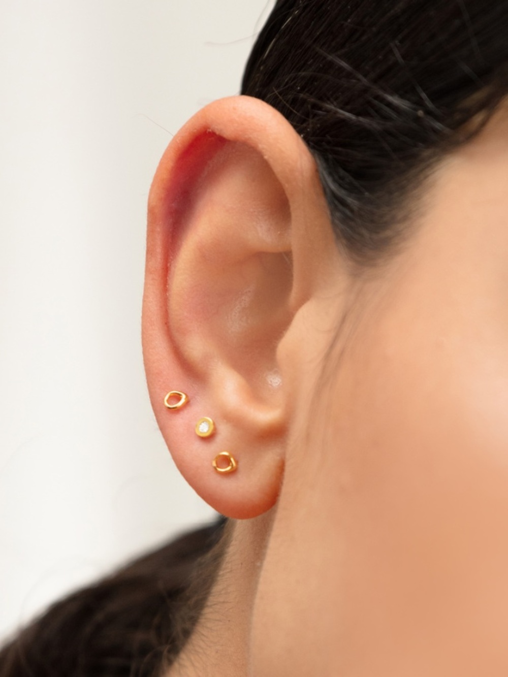 MONICA VINADER Nura Reef Open Stud Earrings